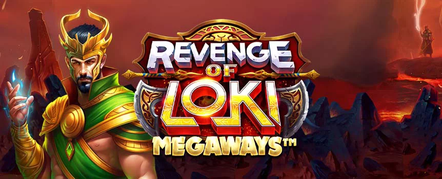 Take a wild adventure to the Norse underworld and see what rewards you can bring home by playing the Revenge of the Loki Megaways online slot game at Joe Fortune.