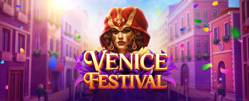 Soak up the Venetian vibes along the glistening canals. The three-reel Venice Festival slot at Joe Fortune brings you Free Spins and Multiplier Wilds!