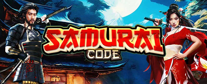 Unleash your inner warrior with Samurai Code. Embark on an epic adventure filled with Free Spins, Wilds, and huge wins!