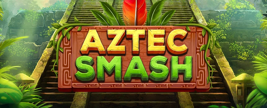 Explore Aztec Smash on Joe Fortune! Trigger cascading wins, smash your way to 1,000x Multipliers, and enjoy up to 30 Free Spins.